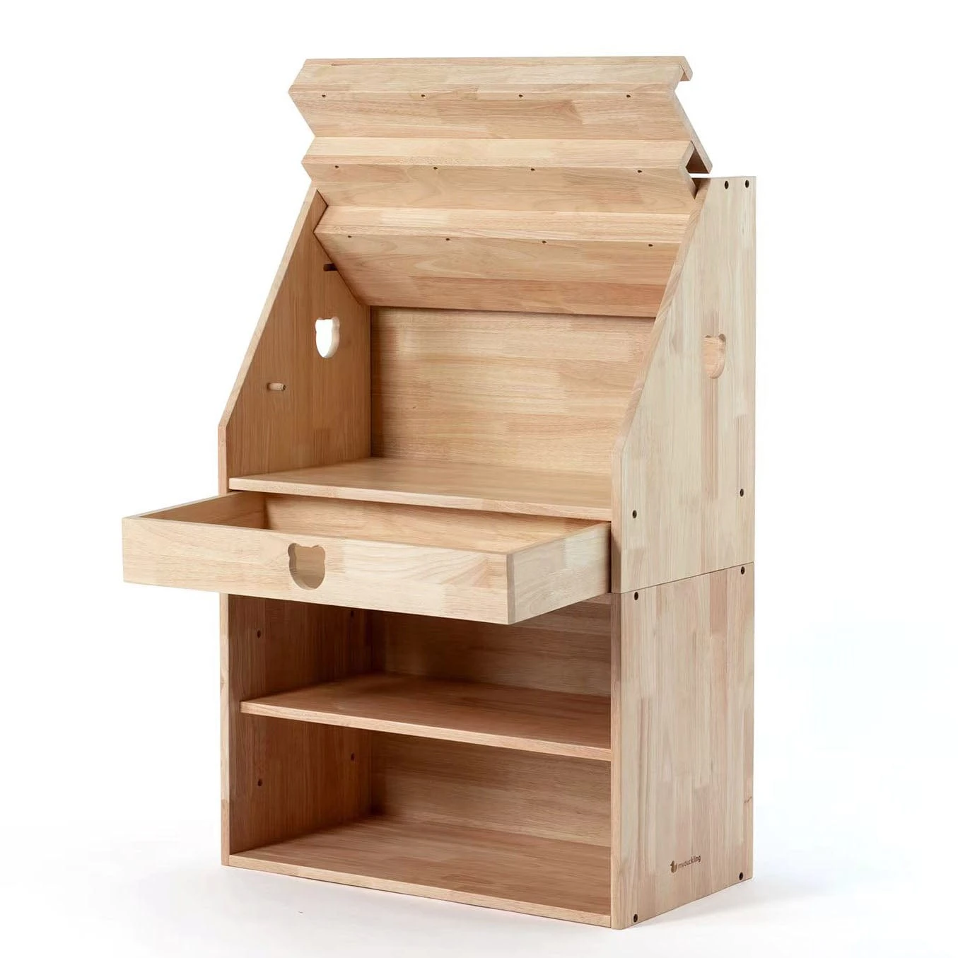 My Duckling Solid Wood 2in1 Display Bookcase (Bear) 6 My Duckling Solid Wood 2in1 Display Bookcase (Bear) - Image 4
