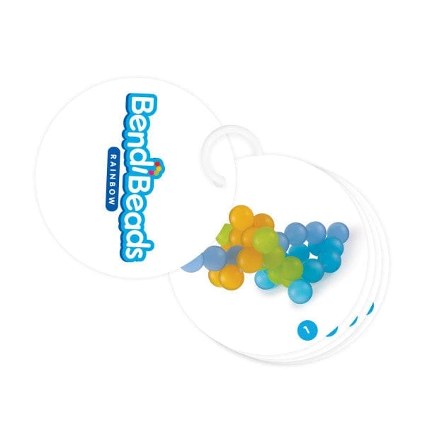 Guidecraft BendiBeads - Rainbow - 12 Pc. Set 12 Guidecraft BendiBeads - Rainbow - 12 Pc. Set - Image 10