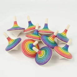 Mader Large Rallye Spinning Top Rainbow -Children Toy Store mader large rallye spinning top rainbow 100 1 1188x1188 5762e84e a38d 46ee b321 f26307887e87