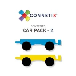 Connetix Tiles 2 Piece Car Pack 13 Connetix Tiles 2 Piece Car Pack -Children Toy Store magnetic toys connetix tiles 2 piece car pack 29700926472351