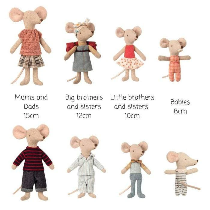 Maileg Little Brother Mouse In Box 6 Maileg Little Brother Mouse In Box - Image 4