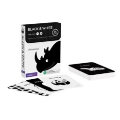MierEdu Cognitive Flash Cards - Black & White