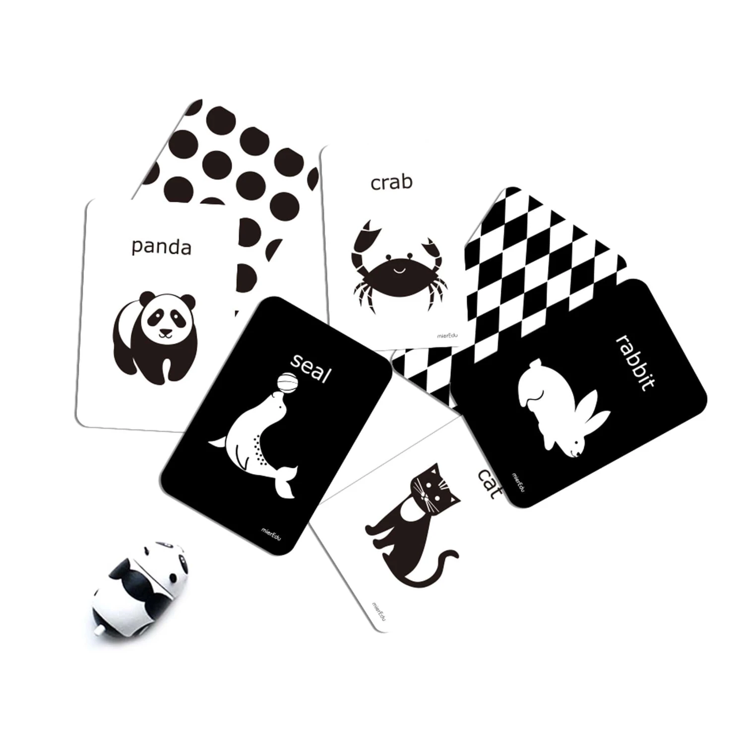 MierEdu Cognitive Flash Cards - Black & White 6 MierEdu Cognitive Flash Cards - Black & White - Image 4