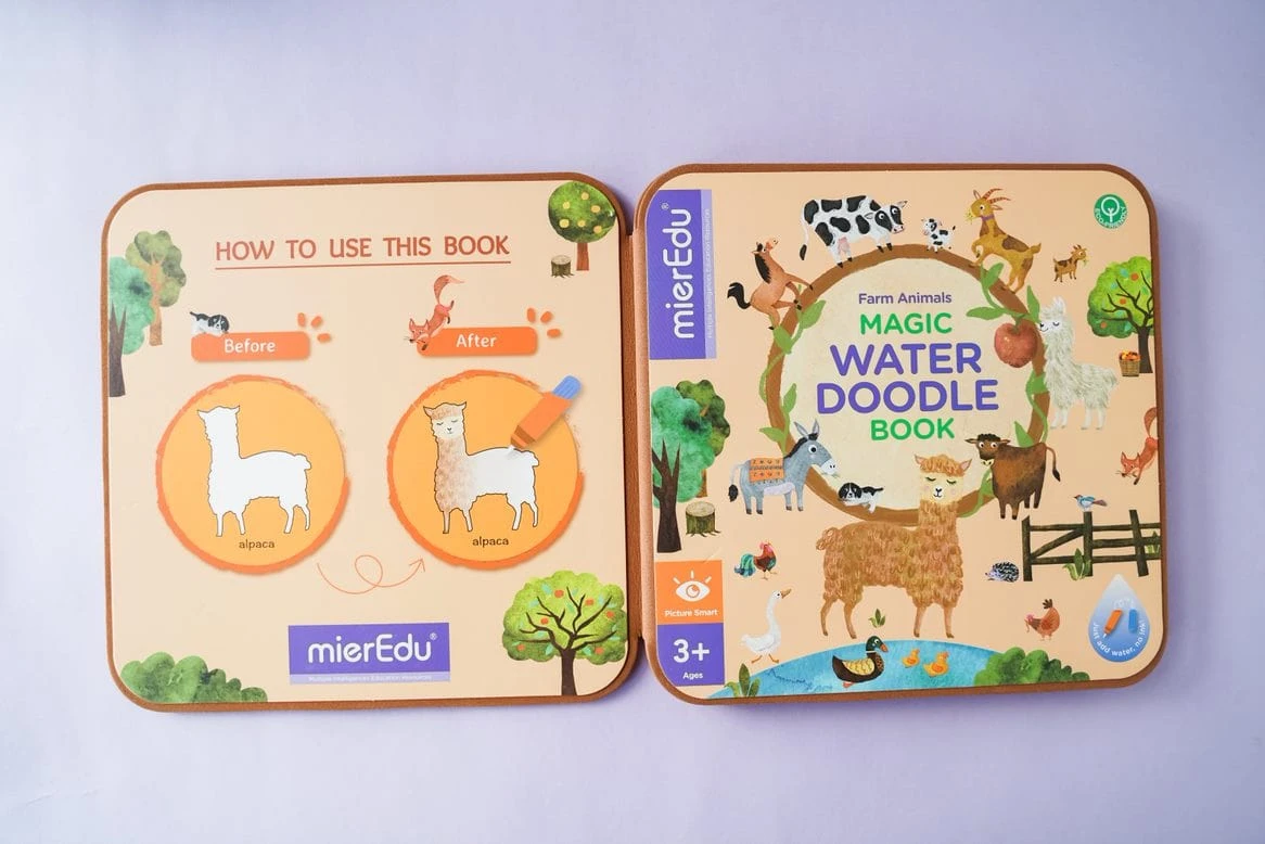 MierEdu Doodle Book - Farm Animals 4 MierEdu Doodle Book - Farm Animals - Image 2
