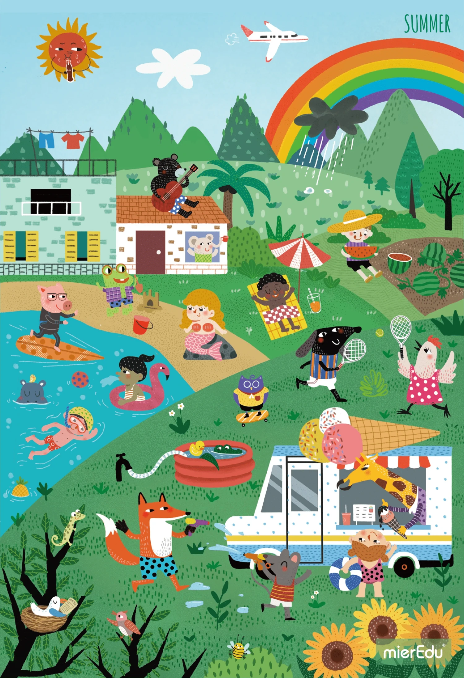 MierEdu MI Growth Puzzle Level 4 - Four Seasons Observation 7 MierEdu MI Growth Puzzle Level 4 - Four Seasons Observation - Image 5