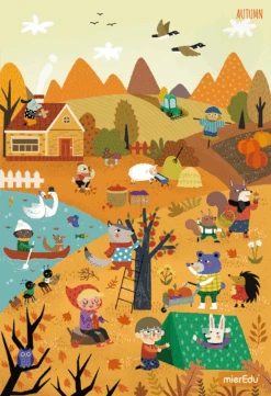MierEdu MI Growth Puzzle Level 4 - Four Seasons Observation 14 MierEdu MI Growth Puzzle Level 4 - Four Seasons Observation -Children Toy Store mierEduMIGrowthPuzzleLevel4 FourSeasonsObservation 6