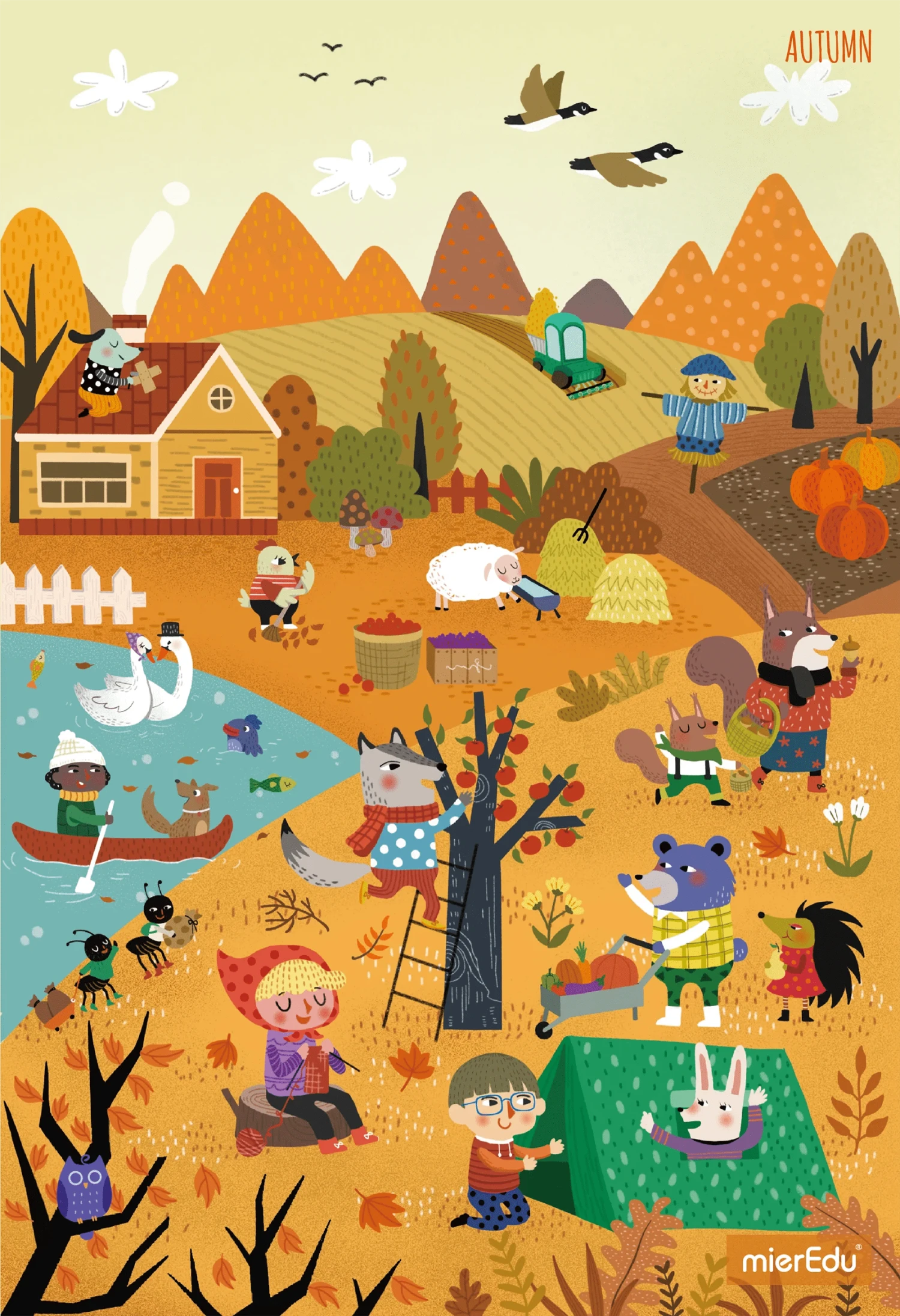 MierEdu MI Growth Puzzle Level 4 - Four Seasons Observation 8 MierEdu MI Growth Puzzle Level 4 - Four Seasons Observation - Image 6