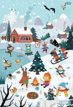 MierEdu MI Growth Puzzle Level 4 - Four Seasons Observation 15 MierEdu MI Growth Puzzle Level 4 - Four Seasons Observation -Children Toy Store mierEduMIGrowthPuzzleLevel4 FourSeasonsObservation 7