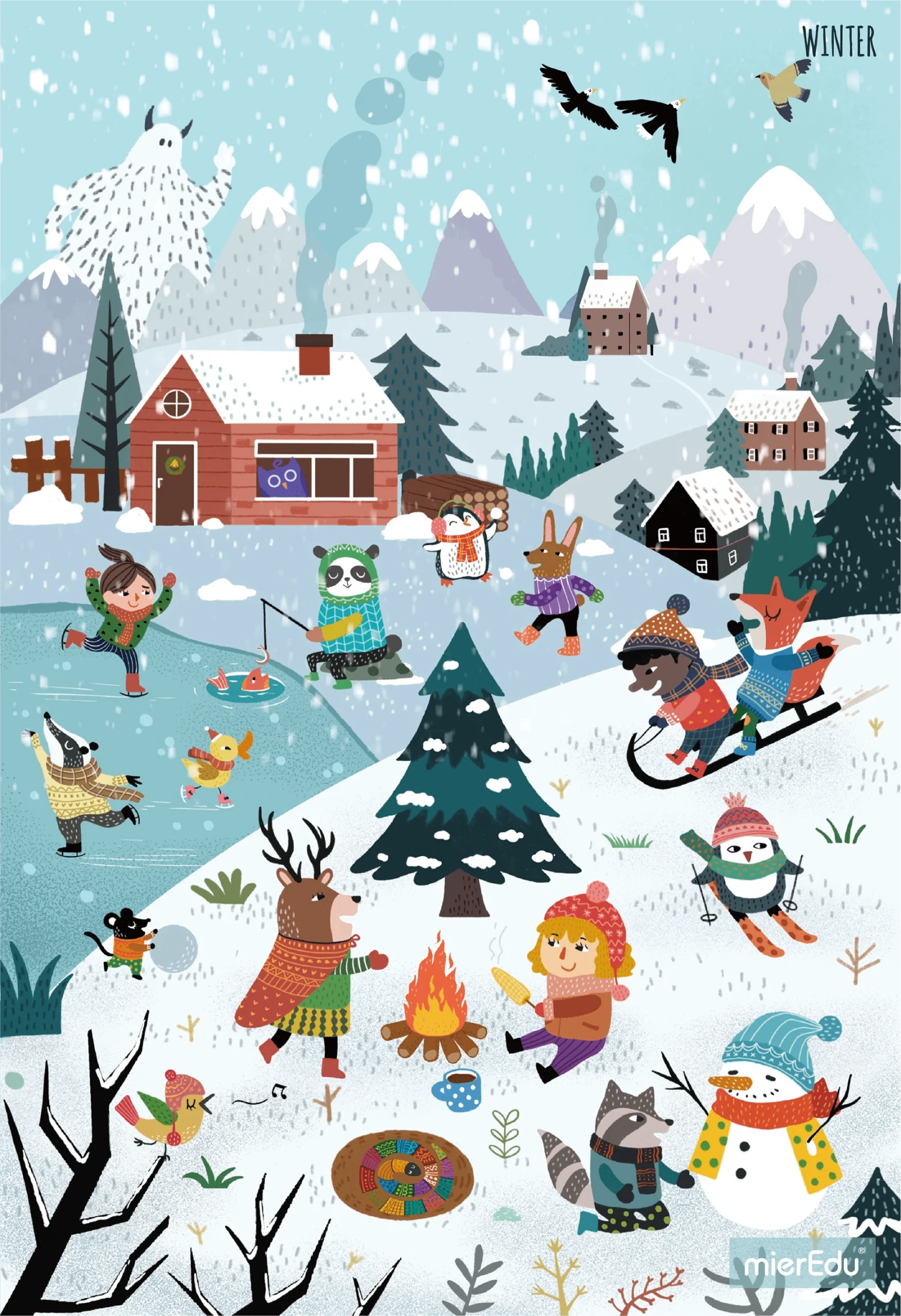 MierEdu MI Growth Puzzle Level 4 - Four Seasons Observation 9 MierEdu MI Growth Puzzle Level 4 - Four Seasons Observation - Image 7