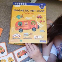 MierEdu Magnetic Art Case - Vehicles 13 MierEdu Magnetic Art Case - Vehicles -Children Toy Store mierEduMagneticArtCase Vehicles 6
