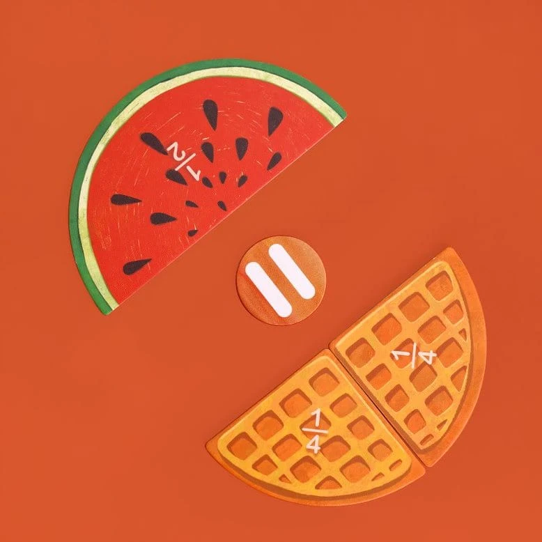 MierEdu Yummy Food Fraction Board 9 MierEdu Yummy Food Fraction Board - Image 7