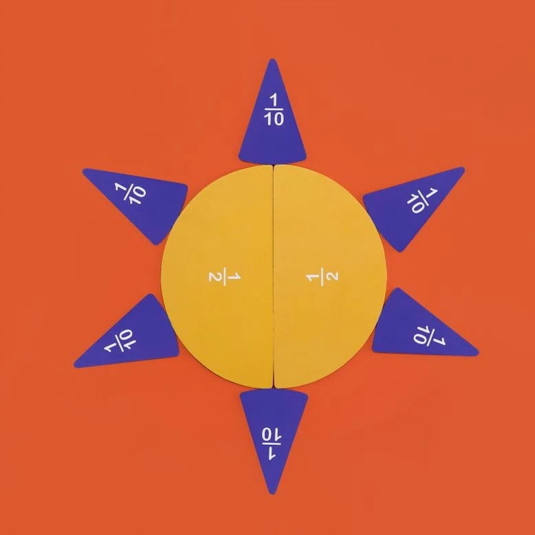 MierEdu Yummy Food Fraction Board 10 MierEdu Yummy Food Fraction Board - Image 8