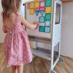 Mini Chef: My Duckling Adjustable Learning Tower 2 In 1 Set -Children Toy Store my duckling lola deluxe learning tower 44783206432932