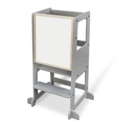 My Duckling Adjustable Learning Tower 2 In 1 –Grey -Children Toy Store my duckling lola deluxe learning tower grey 43851536760996 2 1