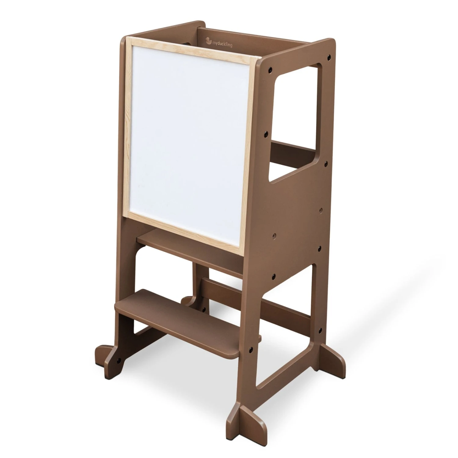 My Duckling Adjustable Learning Tower 2 In 1 –Walnut 7 My Duckling Adjustable Learning Tower 2 In 1 –Walnut - Image 5