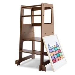 My Duckling Adjustable Learning Tower 2 In 1 –Walnut 13 My Duckling Adjustable Learning Tower 2 In 1 –Walnut -Children Toy Store my duckling lola deluxe learning tower walnut 43846241419428
