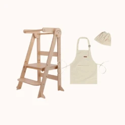 Mini Chef: My Duckling Deluxe Folding Adjustable Learning Tower Set