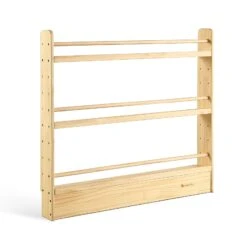 My Duckling NALA 3 Tier Adjustable Solid Wood Bookshelf -Children Toy Store my duckling nala 3 tier adjustable bookshelf 44008576843940