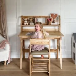 My Duckling Montessori Solid Wood Study Desk 13 My Duckling Montessori Solid Wood Study Desk -Children Toy Store my duckling the full little scholar desk shelf chair set 1155237346