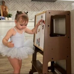 Mini Chef: My Duckling Adjustable Learning Tower 2 In 1 Set -Children Toy Store my duckling walnut cream cutting knife set the full mini chef my duckling adjustable learning tower 2 in 1 set 49317096980644