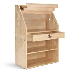 My Duckling Solid Wood 2in1 Display Bookcase (Duck) -Children Toy Store myducklings00089