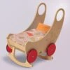 Nic Two-In-One Convertible Wooden Cradle And Pram