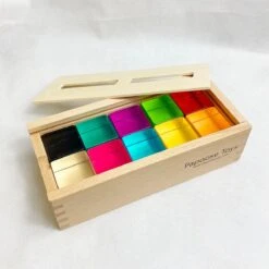 Papoose Phatt Lucite Cubes 10pc Set -Children Toy Store p10 2