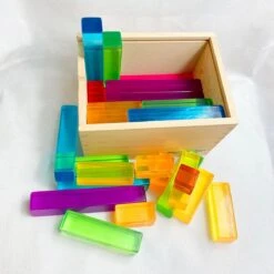 Papoose Lucite Steps Set 35pc -Children Toy Store p35 2