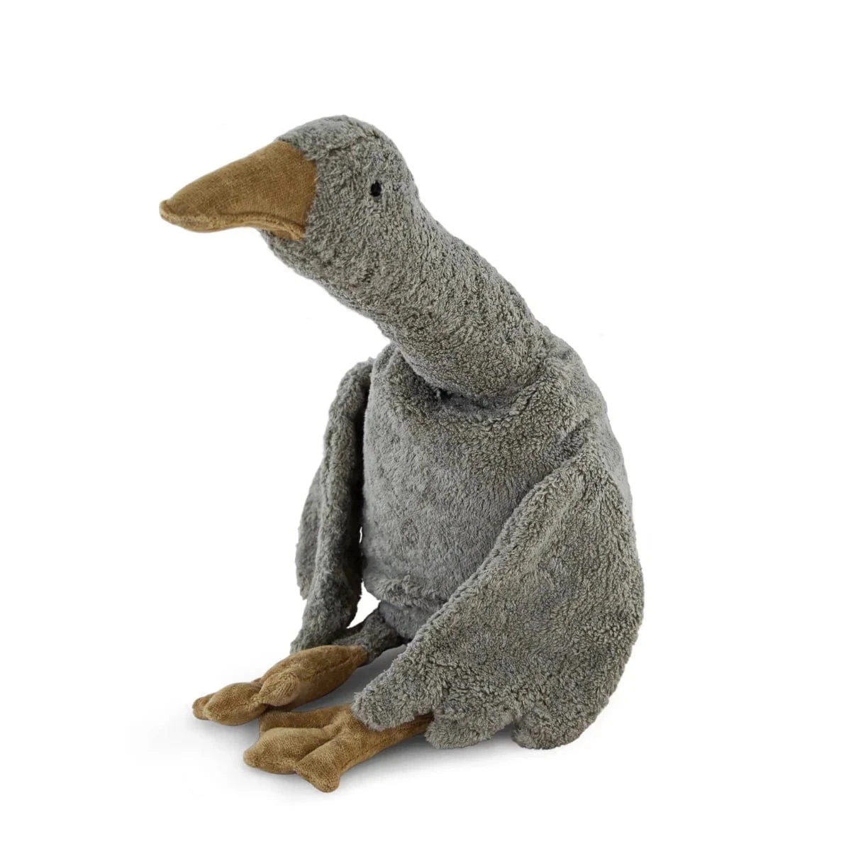 SENGER Cuddly Animal - Goose Large Grey Vegan W Removable Heat/Cool Pack 3 SENGER Cuddly Animal - Goose Large Grey Vegan W Removable Heat/Cool Pack
