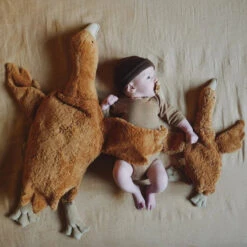 SENGER Cuddly Animal - Goose Small Rust Limited Edition W Removable Heat/Cool Pack -Children Toy Store senger cuddly animal goose rust 8 1200x1200 c98353a9 c03f 4716 97ea 21722dbae383