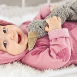 SENGER Cuddly Animal - Goose Small Grey Vegan W Removable Heat/Cool Pack -Children Toy Store senger cuddly animal goose small grey SN Y21038 4 1200x1200 800664a2 82ee 4fed 97c2 64298f64bb2a