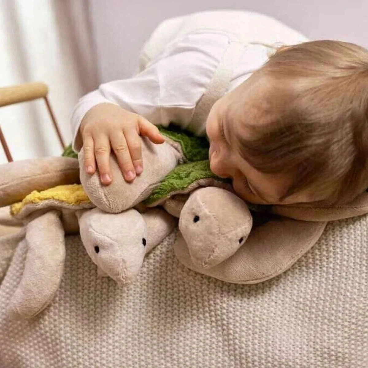 SENGER Cuddly Animal - Turtle Large Fir Green W Removable Heat/Cool Pack 4 SENGER Cuddly Animal - Turtle Large Fir Green W Removable Heat/Cool Pack - Image 2