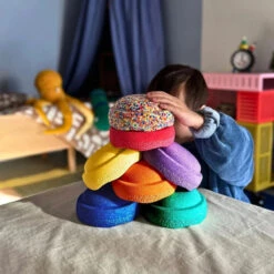 Stapelstein Original Rainbow Classic Set Of 6 Minis + Super Confetti Mini Stone -Children Toy Store stapelstein mini set rainbow easter australia 2025 2 1200x1200 760947b8 7d0f 4fa2 98aa 2f9fbb2b3b70