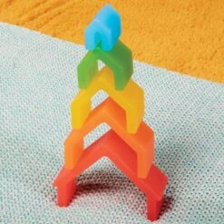 Guidecraft Discovery Stackers - Rainbow House 15 Guidecraft Discovery Stackers - Rainbow House -Children Toy Store stmwbgrdleuwtxslx40q