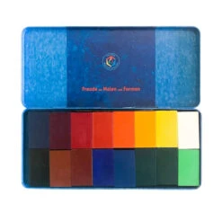 Stockmar Wax Crayons 16 Blocks In Tin