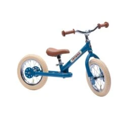 Trybike 2 In 1 Vintage Steel Balance Bike - Blue -Children Toy Store trybike 2 in 1 blue vintage steel balance bike 3 wheel 5
