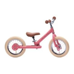 Trybike 2 In 1 Vintage Steel Balance Bike - Pink 16 Trybike 2 In 1 Vintage Steel Balance Bike - Pink -Children Toy Store trybike 2 in 1 pink vintage steel balance bike 3 wheel 3