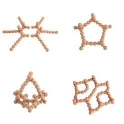 Guidecraft BendiBeads - Natural - 12 Pc. Set -Children Toy Store vvfoyepbx7lmbqqwigwg