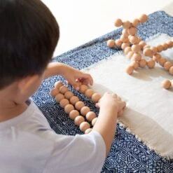 Guidecraft BendiBeads - Natural - 12 Pc. Set -Children Toy Store wbqdtuw5ooem6gs0qrxs
